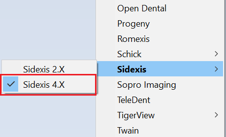 Sidexis 4 – MouthWatch Help Center